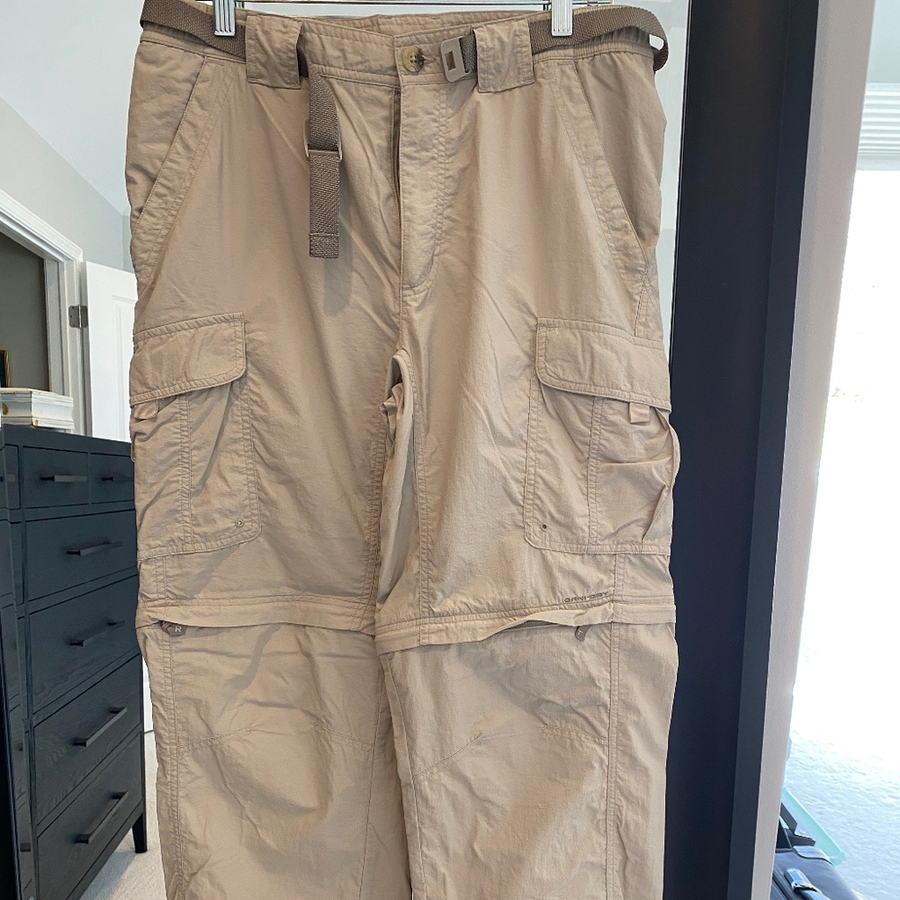 Men's zip off hiking pant